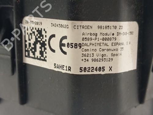 Driver airbag CITROËN BERLINGO (ER_, EC_)  | BP25856038C9 