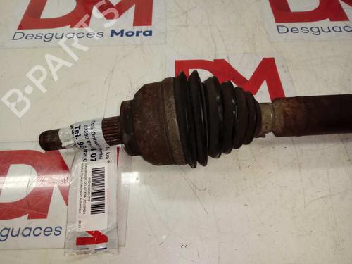 Left front driveshaft RENAULT LAGUNA II (BG0/1_) 1.6 16V (BG0A, BG0L) | BP12664672M38 
