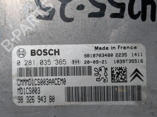 Engine control unit (ECU) PEUGEOT RIFTER | BP39429179M57 - Image 4
