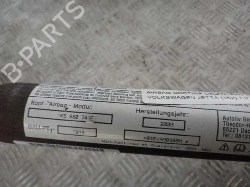 Left curtain airbag VW JETTA III (1K2) 1.9 TDI | BP12667634C11 