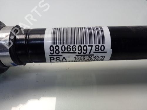 Right front driveshaft PEUGEOT RIFTER  | BP19663405M39 