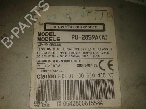 Radio PEUGEOT 206+ (2L_, 2M_) 1.4 HDi eco 70 | BP13553809E6 