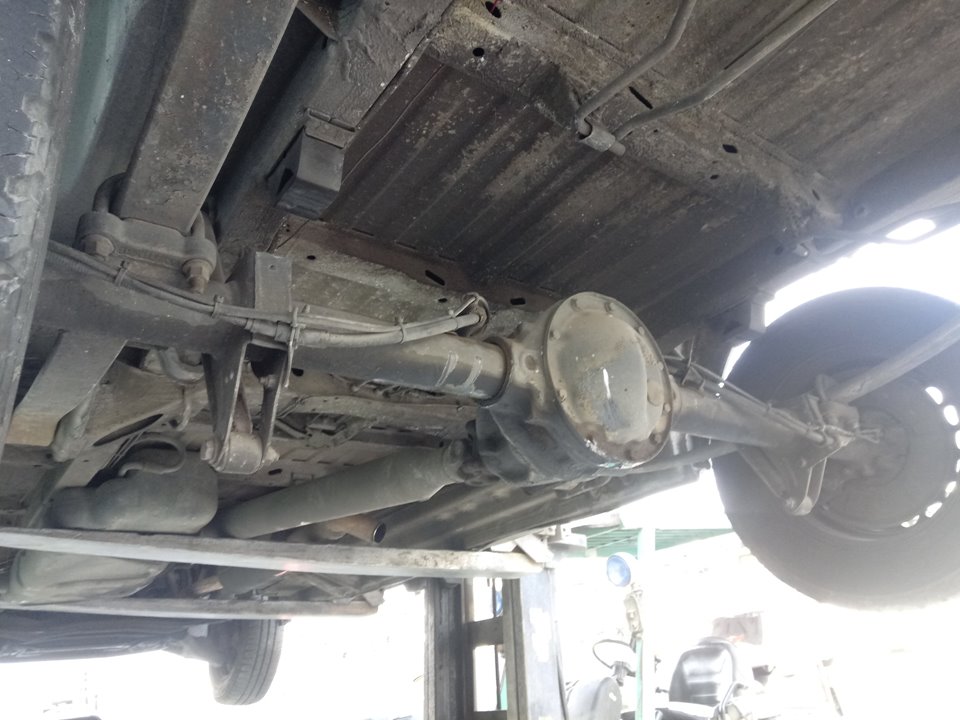 Rear axle MERCEDES-BENZ SPRINTER 3,5-t Van (B906) 313 CDI (906.631, 906 ...