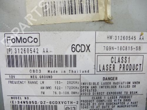 Radio VOLVO S80 II (124) D5 | BP12478878E6 