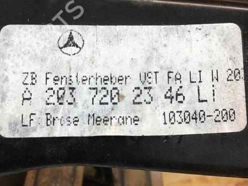 Front left window mechanism MERCEDES-BENZ C-CLASS T-Model (S203) C 220 CDI (203.206, 203.208) | BP28320980C22 