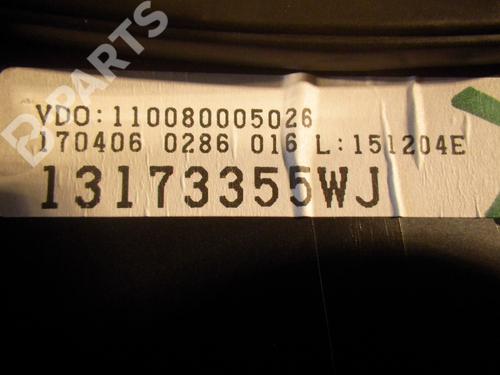 Instrument cluster OPEL CORSA C (X01) 1.7 CDTI (F08, F68) | BP2574053C47 