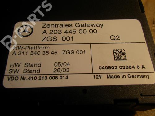 Control unit MERCEDES-BENZ C-CLASS T-Model (S203) C 220 CDI (203.208) | BP2589580M11 