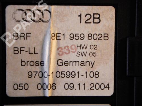 Vindusheismotor høyre foran AUDI A4 B6 Avant (8E5) 1.9 TDI | BP3434955E20 