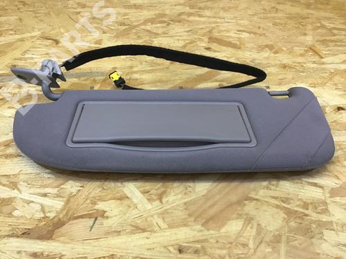 Used Left sun visor Left sun visor PEUGEOT 607 (9D, 9U) 2.2 HDi (133 hp) 9754896 9754896