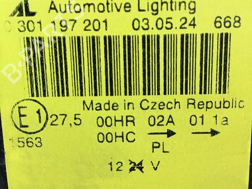 Left headlight MERCEDES-BENZ A-CLASS (W169) A 150 (169.031, 169.331) | BP28294061C28 