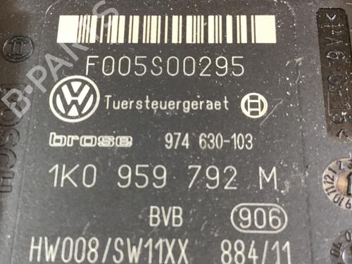 Right front window motor VW GOLF V Variant (1K5) 1.4 TSI | BP31919109E20