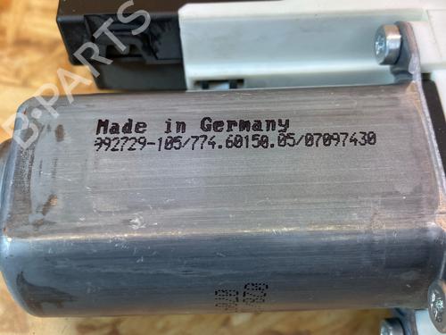 Left front window motor VW PASSAT B6 Variant (3C5) 2.0 TDI | BP32497603E21 