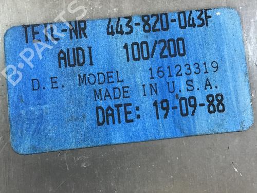 Climate control AUDI V8 (441, 442, 4C2, 4C8) 3.6 quattro | BP29923570I5