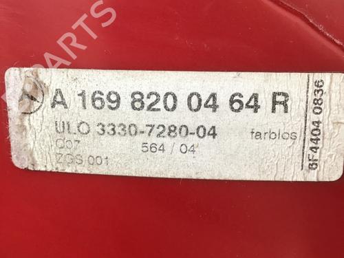 Right taillight MERCEDES-BENZ A-CLASS (W169) A 150 (169.031, 169.331) | BP28294064C35 