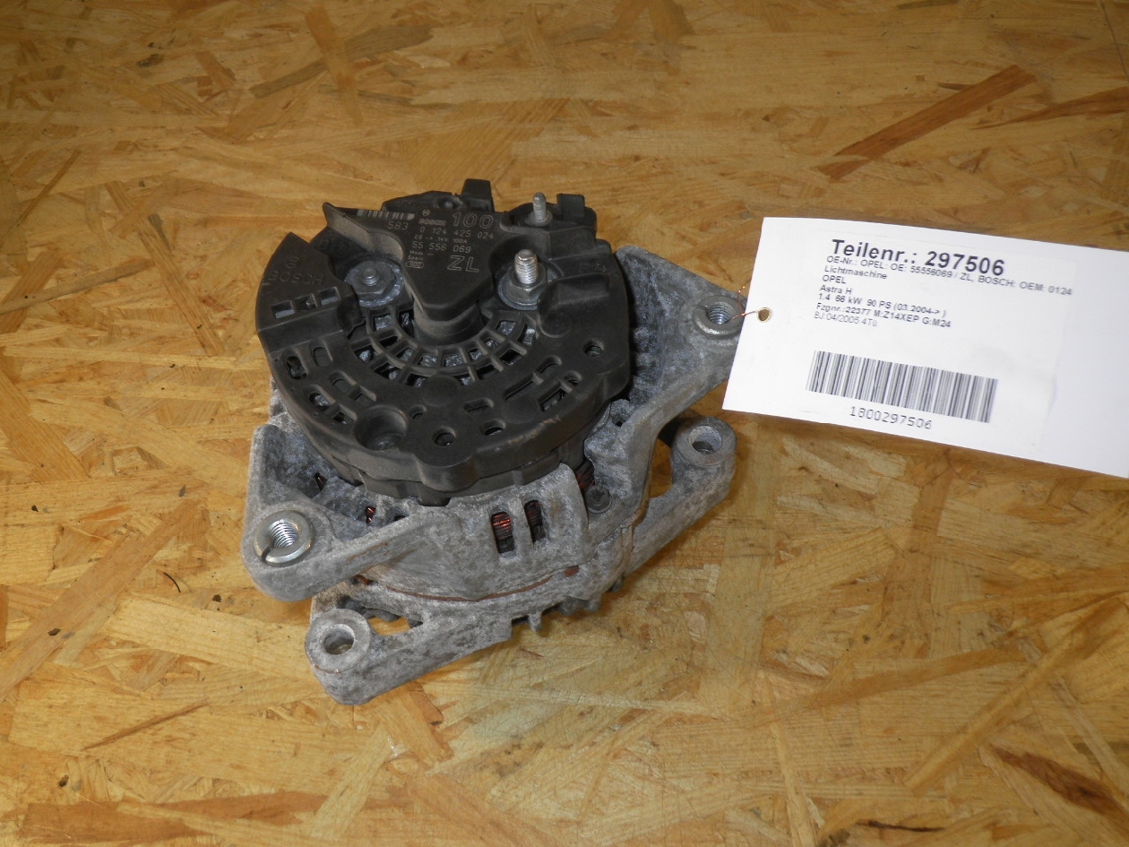 Lichtmaschine 100A Opel Astra H Astra H Caravan Astra H GTC Corsa D 1.2 1.4 LPG