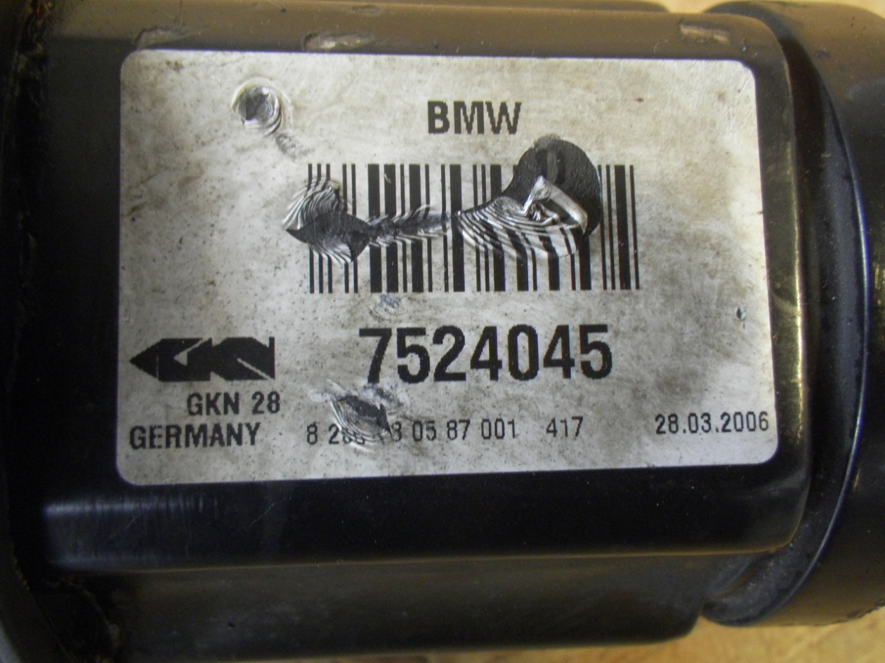 Left front driveshaft BMW X3 (E83) 2.0 d 2693184 | B-Parts