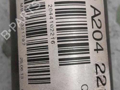 Driveshaft MERCEDES-BENZ C-CLASS (W204) C 200 CDI (204.001) | BP20705956M37 