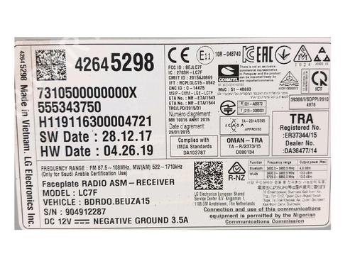 Elektronisk modul OPEL CORSA E (X15) 1.4 (08, 68) | BP39009099M83 - Image 2