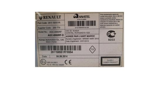 Radio RENAULT CAPTUR I (J5_, H5_) 1.5 dCi 90 (J5N4, J5M5, J5MW, J5M6, J5AL, J5AJ) | BP37493260E6 - Image 3