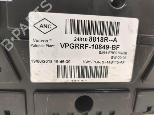 Used Instrument cluster Instrument cluster 34487140 34487140