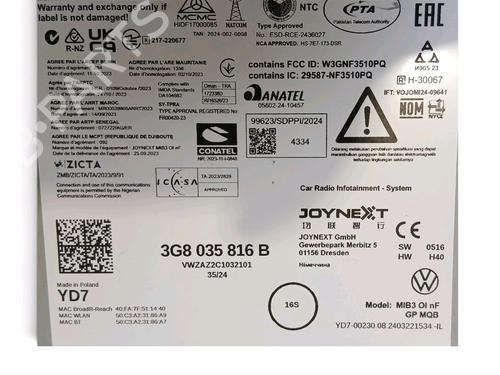 Electronic module VW T-CROSS (C11, D31) 1.0 TSi | BP40268423M83 - Image 3