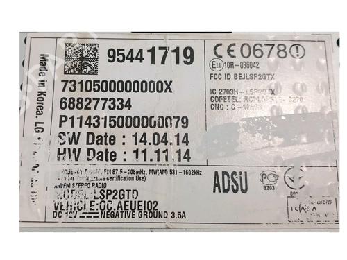 Andre OPEL CORSA E Hatchback Van (X15) 1.3 CDTI (08) | BP34545353O1  - Image 5