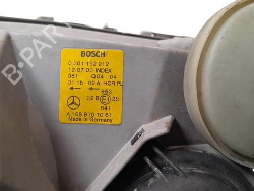 Right headlight MERCEDES-BENZ A-CLASS (W168) A 160 (168.033, 168.133) | BP18557632C29 