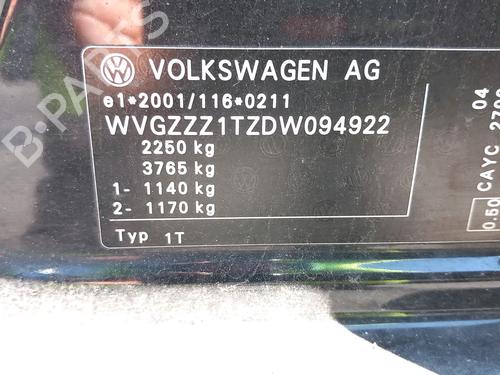 Driver airbag VW TOURAN VAN (1T3) 1.6 TDI | BP25343014C9