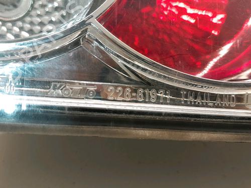 Used Left taillight Left taillight MAZDA 6 Hatchback (GG) 1.8 (120 hp) 34490287 34490287