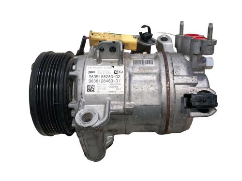 Used AC compressor AC compressor PEUGEOT 3008 II SUV (MC_, MR_, MJ_, M4_) 1.2 THP/ PureTech 130 (MRHNSM, MRHNSU, MRHNSJ, MRHNYW,... (131 hp) 35733273 35733273
