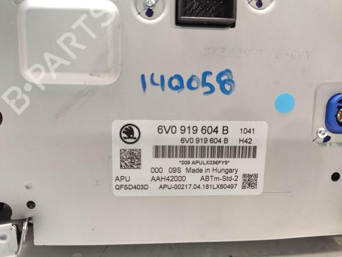 Used Display monitor SKODA FABIA III Estate (NJ5) 1.4 TDI (90 hp) 14474977