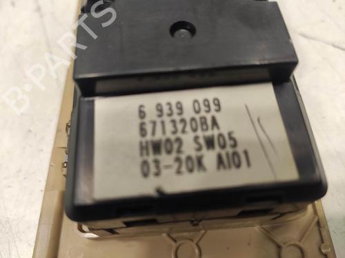 Used Left front window switch Left front window switch BMW 5 (E60) 530 i (231 hp) 34488230 34488230