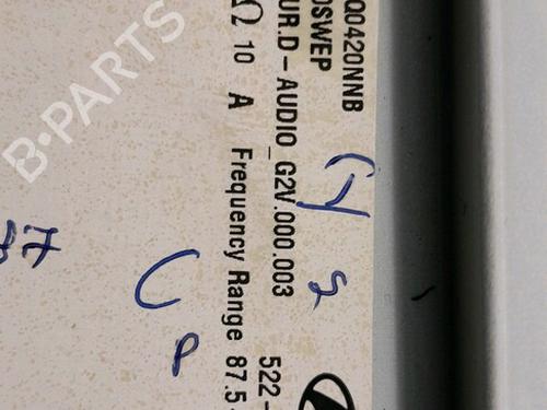 Used Radio Radio HYUNDAI BAYON (BC3) 1.0 T-GDI (101 hp) 34462760 34462760