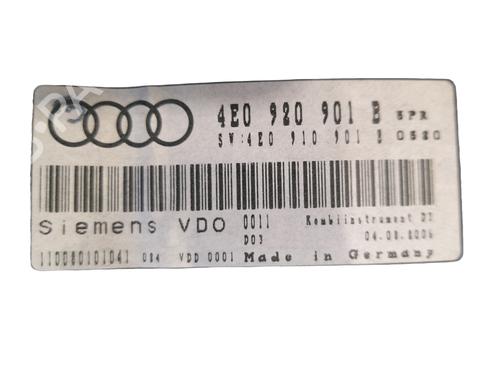 Instrument cluster AUDI A8 D3 (4E2, 4E8) | BP34465733C47 - Image 4