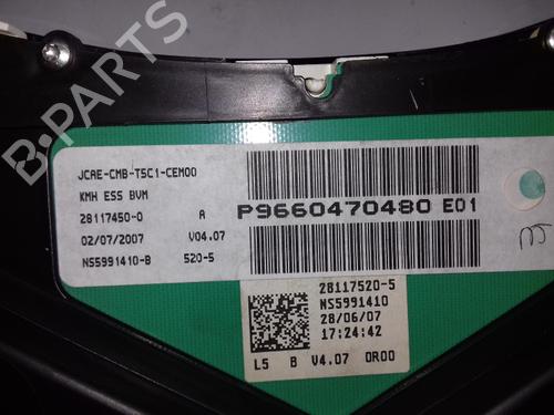 Used Instrument cluster Instrument cluster PEUGEOT 307 (3A/C) [2000-2012] 40511709 40511709