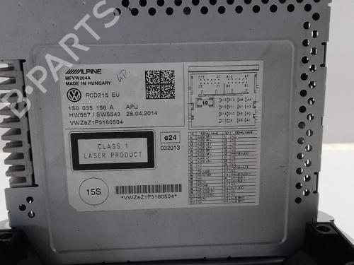 Radio VW UP! (121, 122, BL1, BL2, BL3, 123) 1.0 | BP20136658E6 