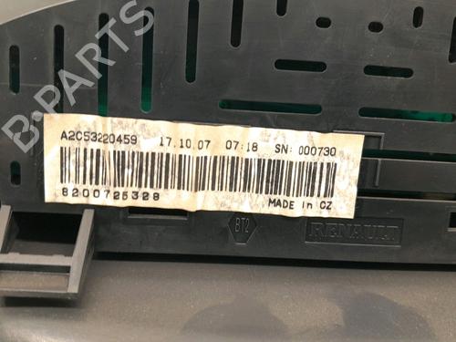 Used Instrument cluster RENAULT TWINGO II (CN0_) 1.5 dCi (CN0E) (64 hp) 15186745