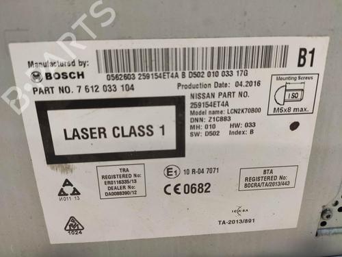 Electronic module NISSAN QASHQAI II (J11, J11_) 1.5 dCi | BP14465344M83