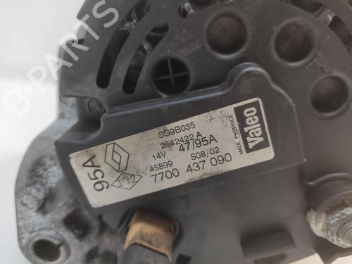 Alternator RENAULT CLIO II (BB_, CB_) 1.2 16V (BB05, BB0W, BB11, BB27, BB2T, BB2U, BB2V, CB05,... | BP14464033M7 