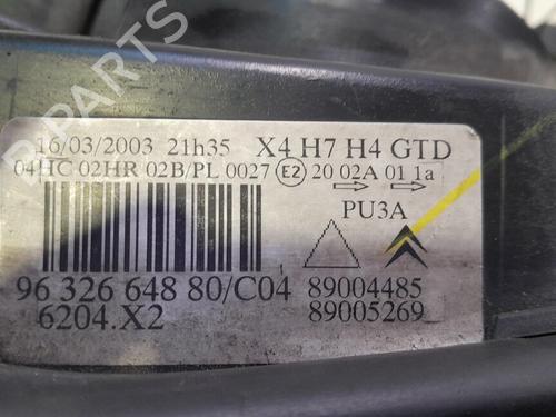 Left headlight CITROËN C5 I (DC_) 2.0 16V (DCRFNC, DCRFNF) | BP34491402C28  - Image 5