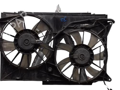 Used Radiator fan Radiator fan TOYOTA RAV 4 III (_A3_) 2.2 D 4WD (ALA30_, ALA30R) (136 hp) 34484632 34484632