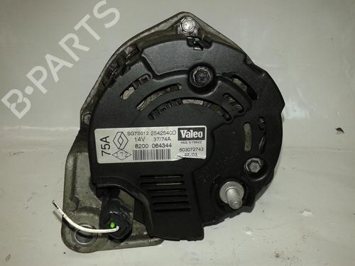 Alternator RENAULT CLIO II (BB_, CB_) 1.2 16V (BB05, BB0W, BB11, BB27, BB2T, BB2U, BB2V, CB05,... | BP14453408M7 