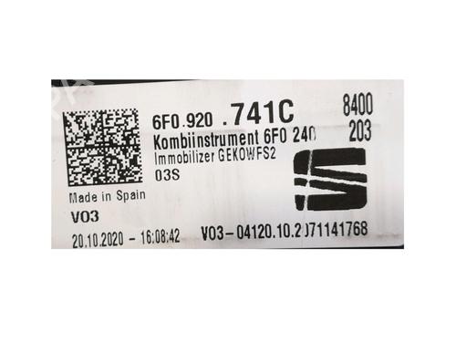 Instrument cluster SEAT IBIZA V (KJ1, KJG)  | BP27436475C47 