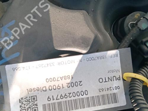 Engine FIAT PUNTO (188_) 1.9 JTD | BP19048819M1 