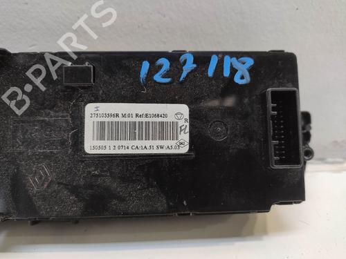 Climate control RENAULT MEGANE III Hatchback (BZ0/1_, B3_) 1.5 dCi (BZ1G, BZ1W, BZ0R) | BP14464110I5 