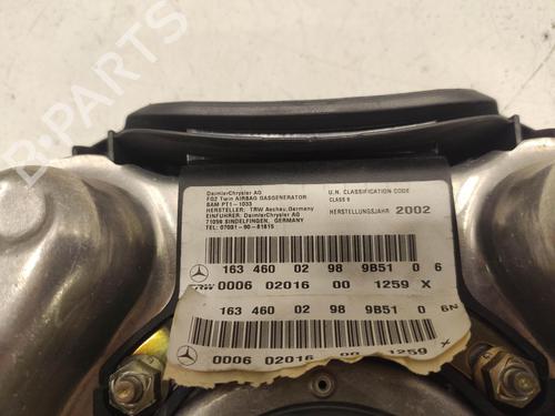 Driver airbag MERCEDES-BENZ M-CLASS (W164)  | BP19685549C9 