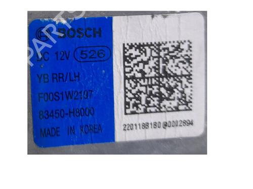 Rear left window mechanism KIA STONIC (YB) 1.0 T-GDi Eco-Dynamics+ | BP34469488C24 - Image 3