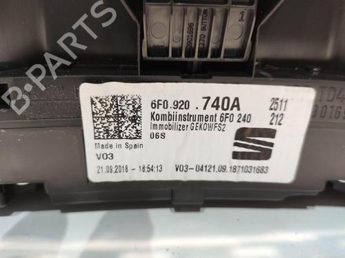 Used Instrument cluster Instrument cluster SEAT IBIZA V (KJ1, KJG) [2017-2026] 34486307 34486307