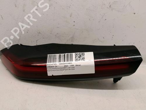 Used Left tailgate light Left tailgate light CITROËN C4 III (BA_, BB_, BC_) 1.5 BlueHDi 130 (BBYHZB) (131 hp) 33403918 33403918