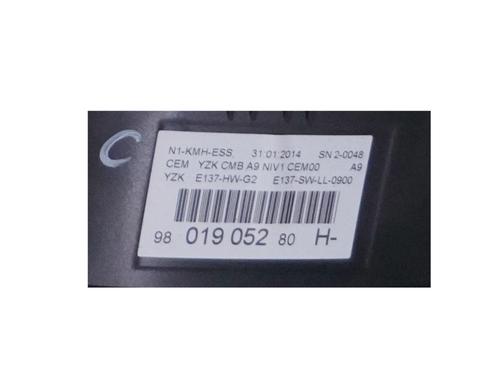 Used Instrument cluster Instrument cluster PEUGEOT 208 I (CA_, CC_) 1.0 VTi (68 hp) 34464270 34464270